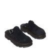 Półbuty Dr. Martens ZEBZAG MULE Black EH Suede 31657001